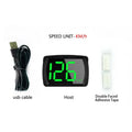 Y03 Universal Car HUD Head Up Display Digital Speedometer Big Font KMH Projector For Auto Electronic Speed Meter Accessory