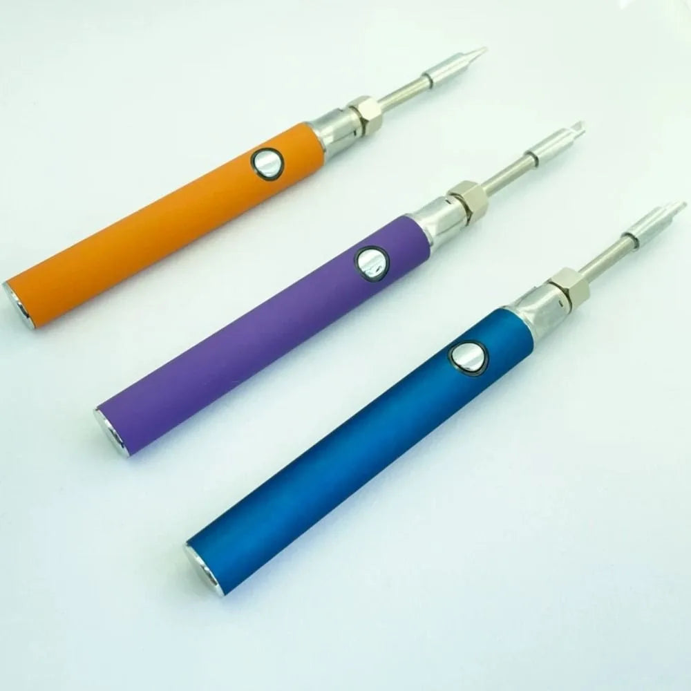 510 Thread Solder Iron Battery Pen 350/650/1100mAh Battery Speed Heating Mini Soldering Iron Kit 3 Gear Adjustable