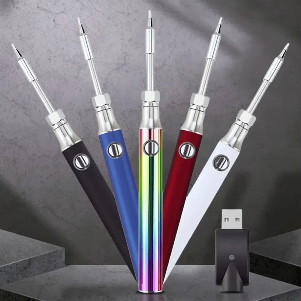 510 Thread Solder Iron Battery Pen 350/650/1100mAh Battery Speed Heating Mini Soldering Iron Kit 3 Gear Adjustable