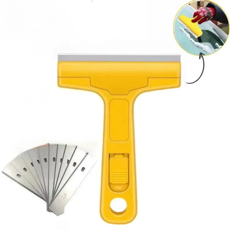 100mm Cleaning Shovel Cutter Portable Cleaning Knife Glass Floor Tiles Scraper Blade Seam Removal Household Kitchen Hand Tool