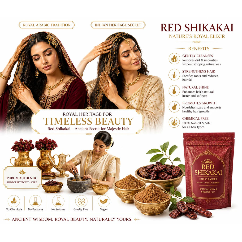 Shikakai Pods and Powder for Silky Hair Natural Scalp Health Solution Multi-purpose Hair Care and Styling Product